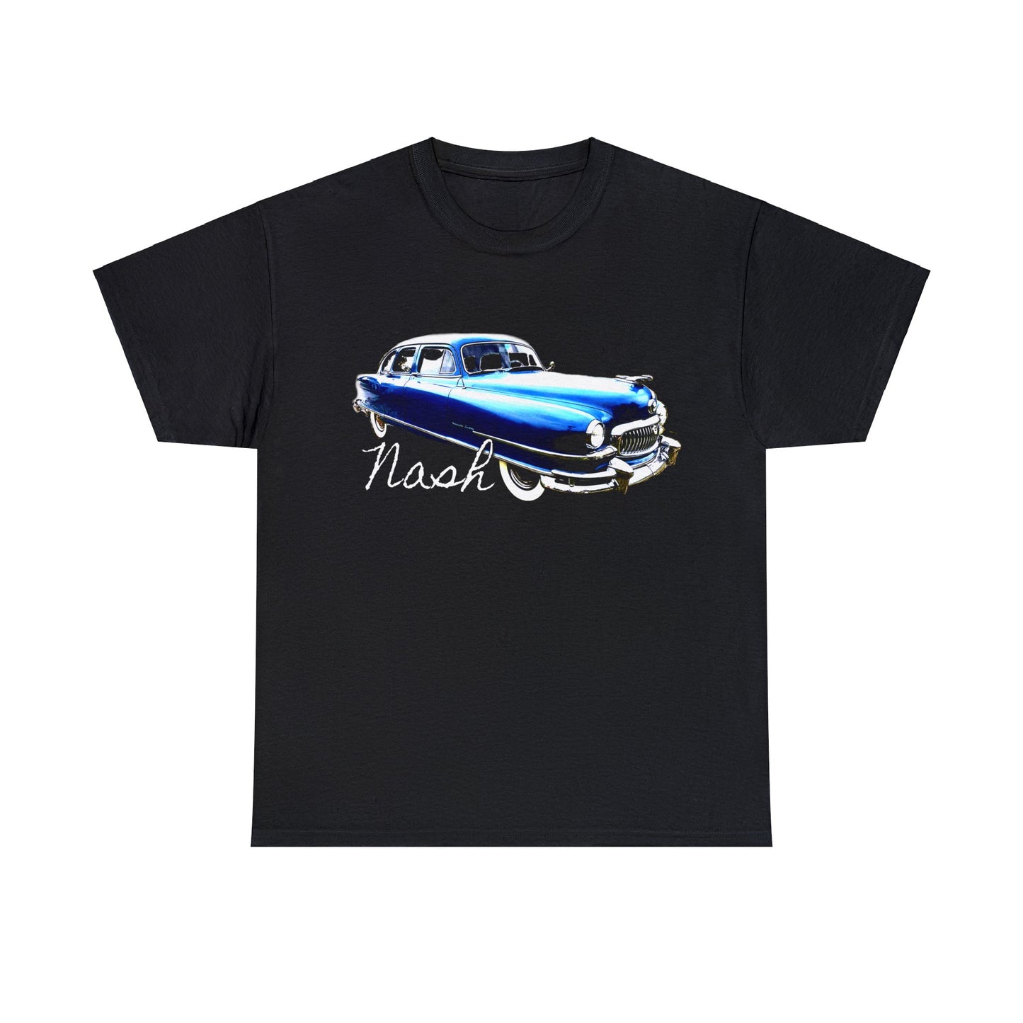 Nash Car, Vintage Car, Retro American Car, Mercury Heavy Cotton Tee