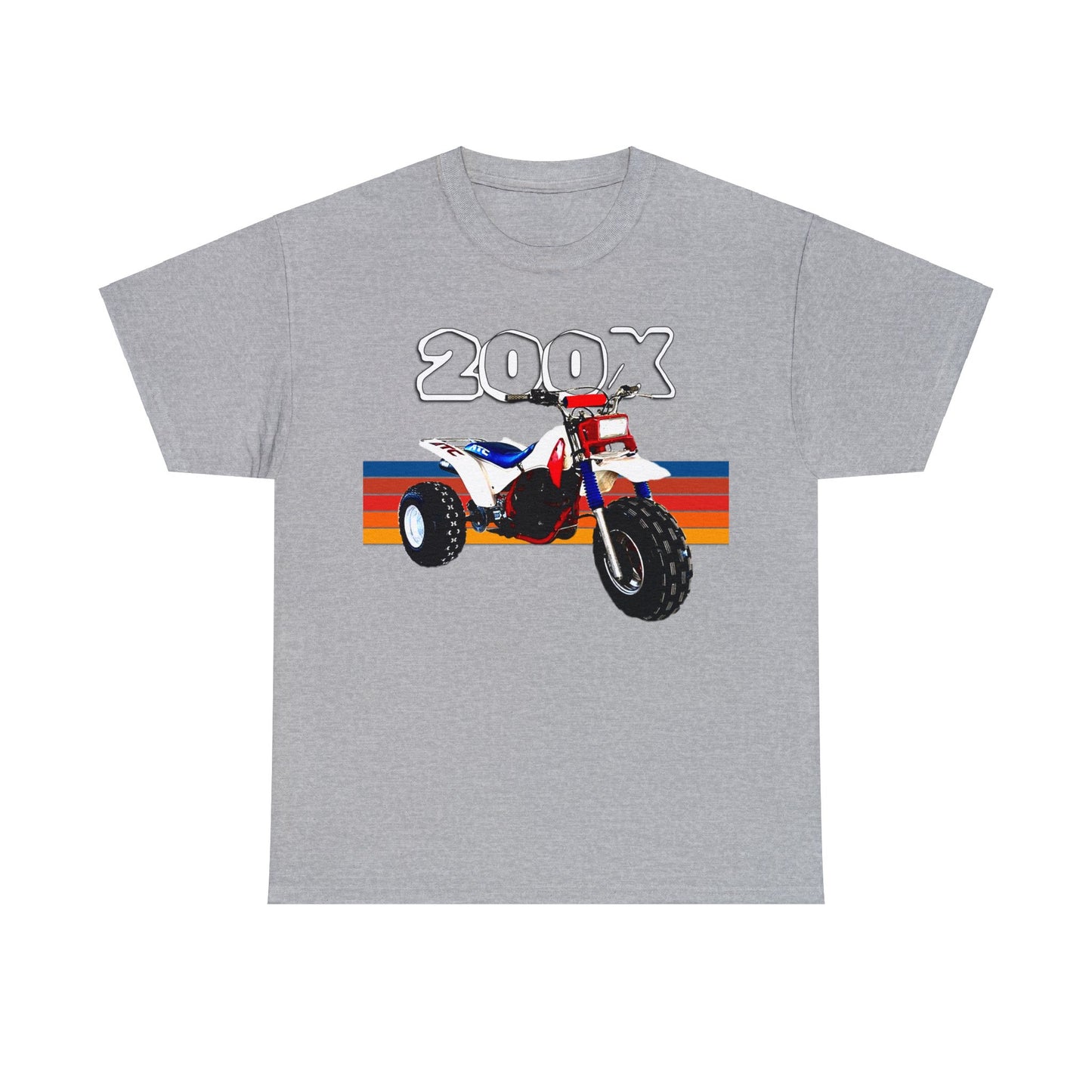 1985 Vintage Retro Three Wheeler ATV ATC 200x Heavy Cotton Tee