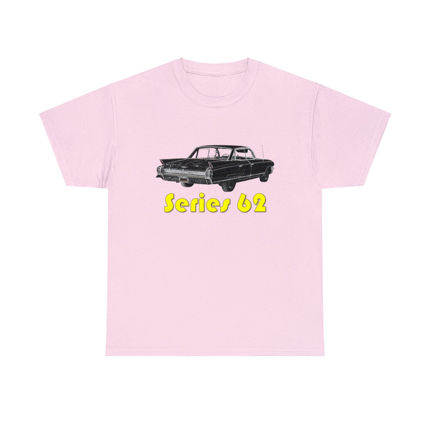 Series 62, Caddy, Vintage Car, Antique American Automobile, Retro Car Heavy Cotton Tee