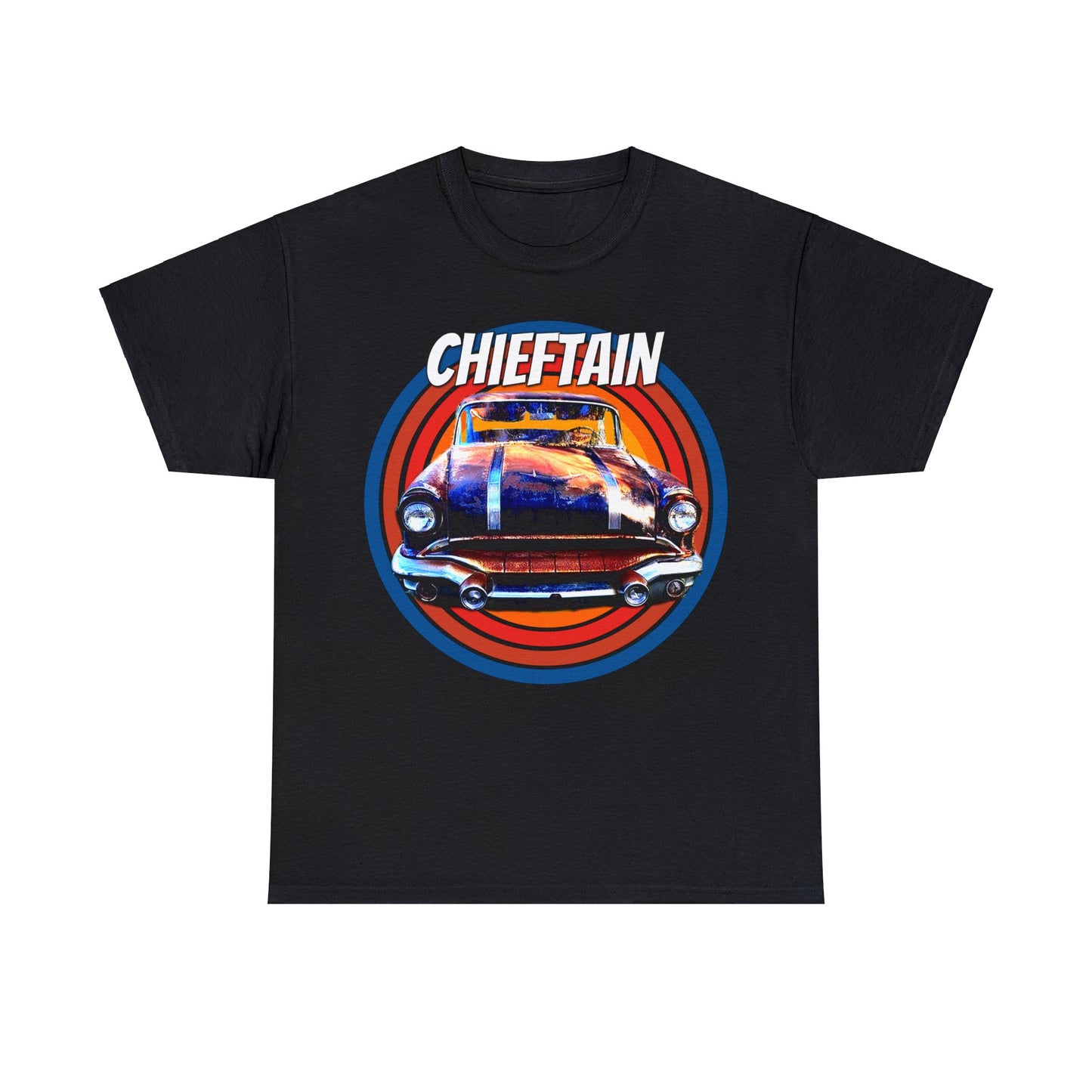 Vintage Chieftain Car, Antique Chieftain American Car Heavy Cotton Tee