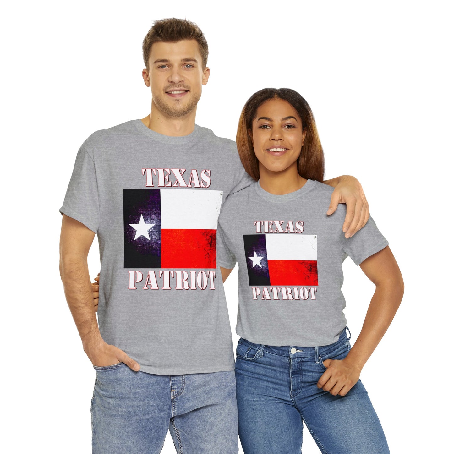 Texas Patriot Texas Pride Texan Heavy Cotton Tee