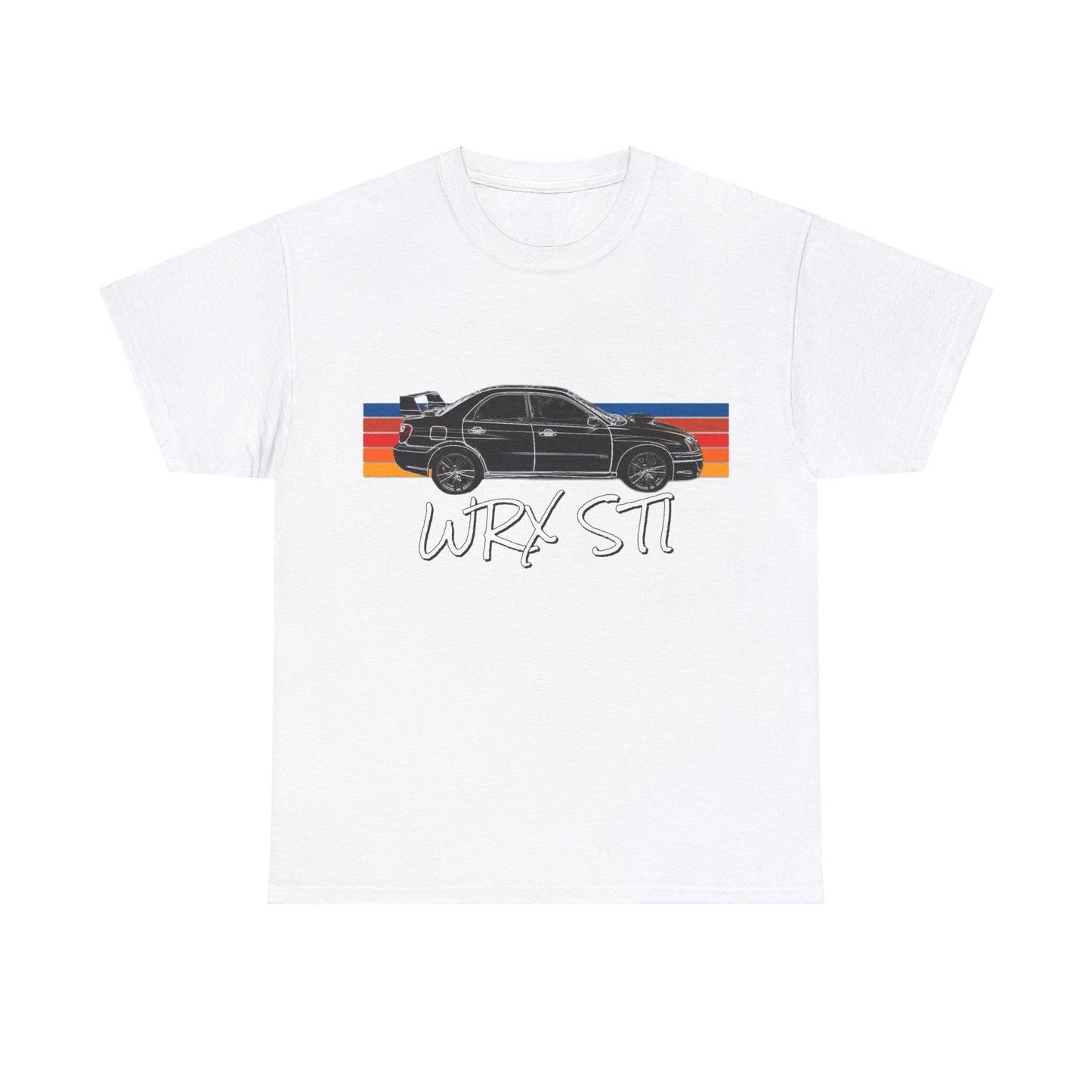 Impreza WRX STI Turbo Charged Subie Sports Car Heavy Cotton Tee