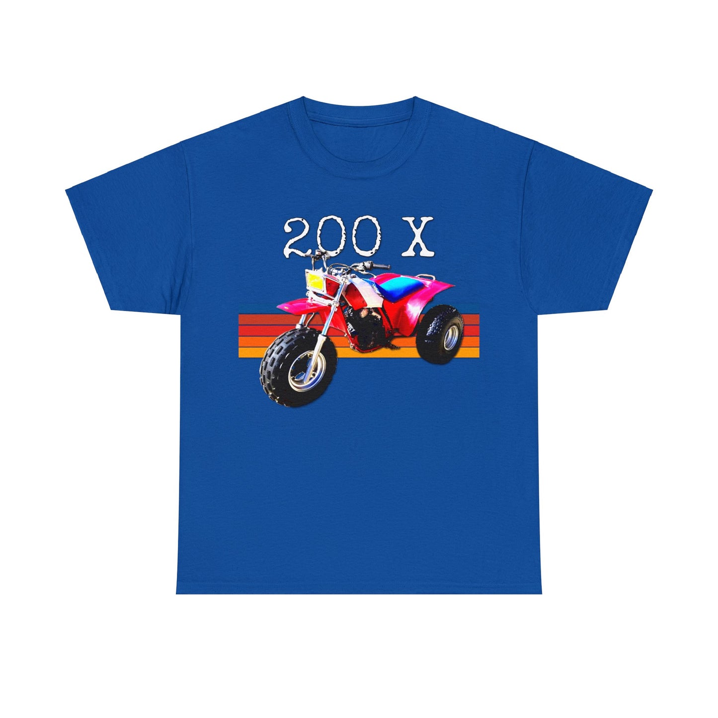 1985 Vintage Retro Three Wheeler ATV ATC 200x Heavy Cotton Tee