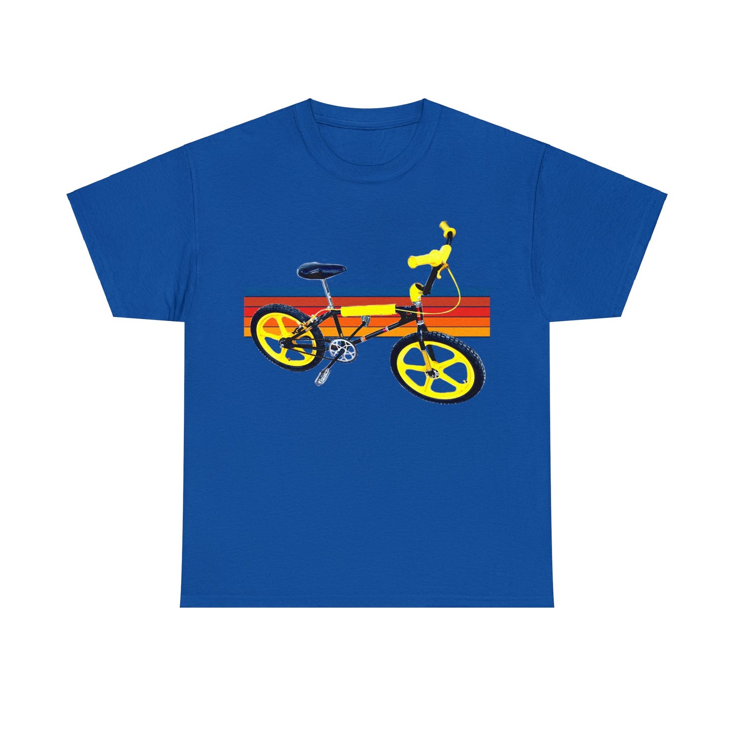 BMX, Old School Bike, Vintage BMX Bike, Retro Dirt Bicycle, 1980's Heavy Cotton Tee