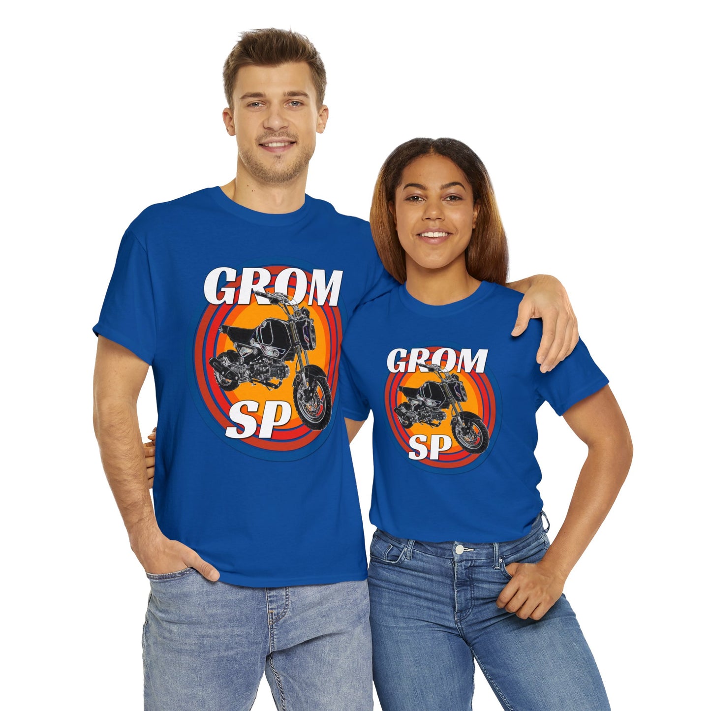 Grom SP Motorcycle Minibike Motocross Motor Bike Heavy Cotton Tee