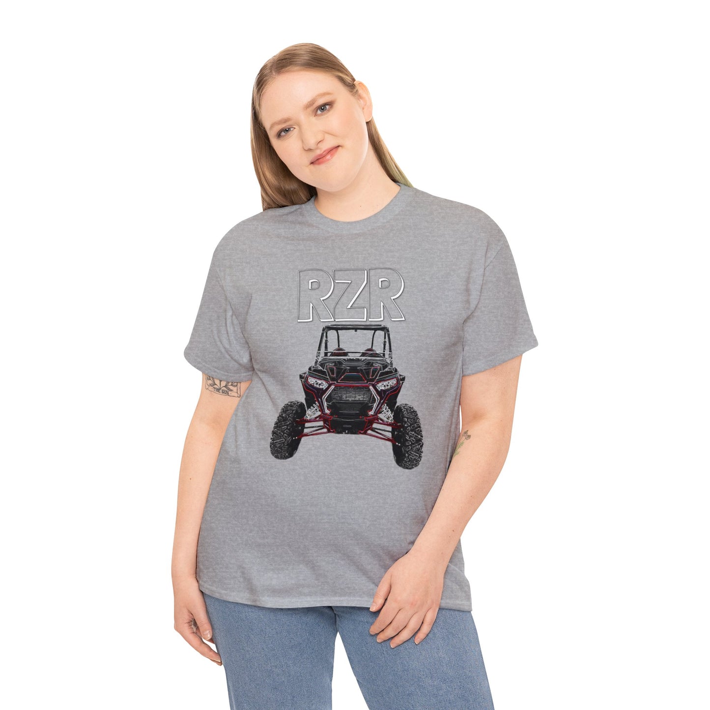 RZR UTV Side By Side 4x4 Off Road ATC Heavy Cotton Tee