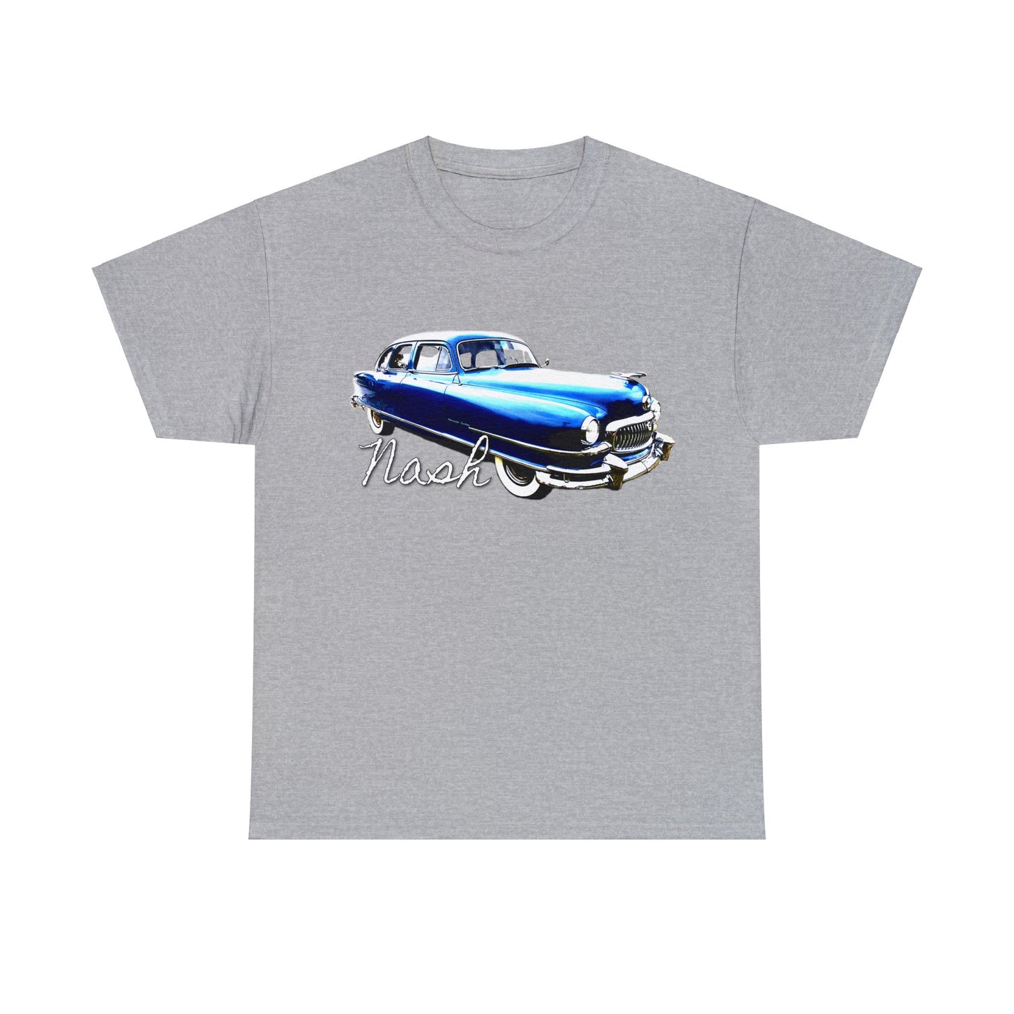 Nash Car, Vintage Car, Retro American Car, Mercury Heavy Cotton Tee