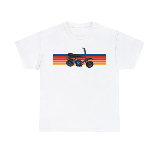 Vintage Mini Bike, Moped, Mini Motorcycle, Scooter Heavy Cotton Tee