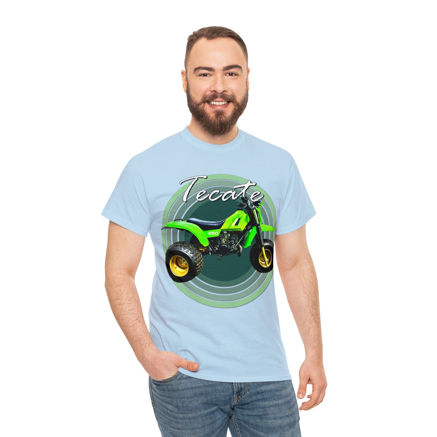 Tecate Vintage Three Wheeler 3 Wheeler ATC ATV Heavy Cotton Tee