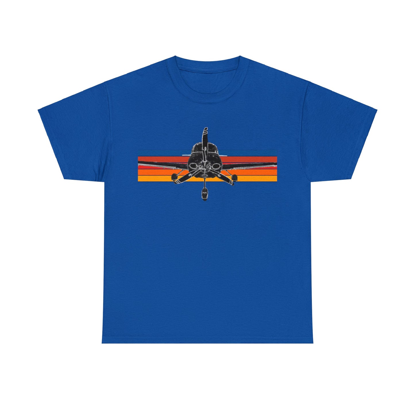 Private Airplane, Prop Plane, SR22 GTS Airplane Heavy Cotton Tee