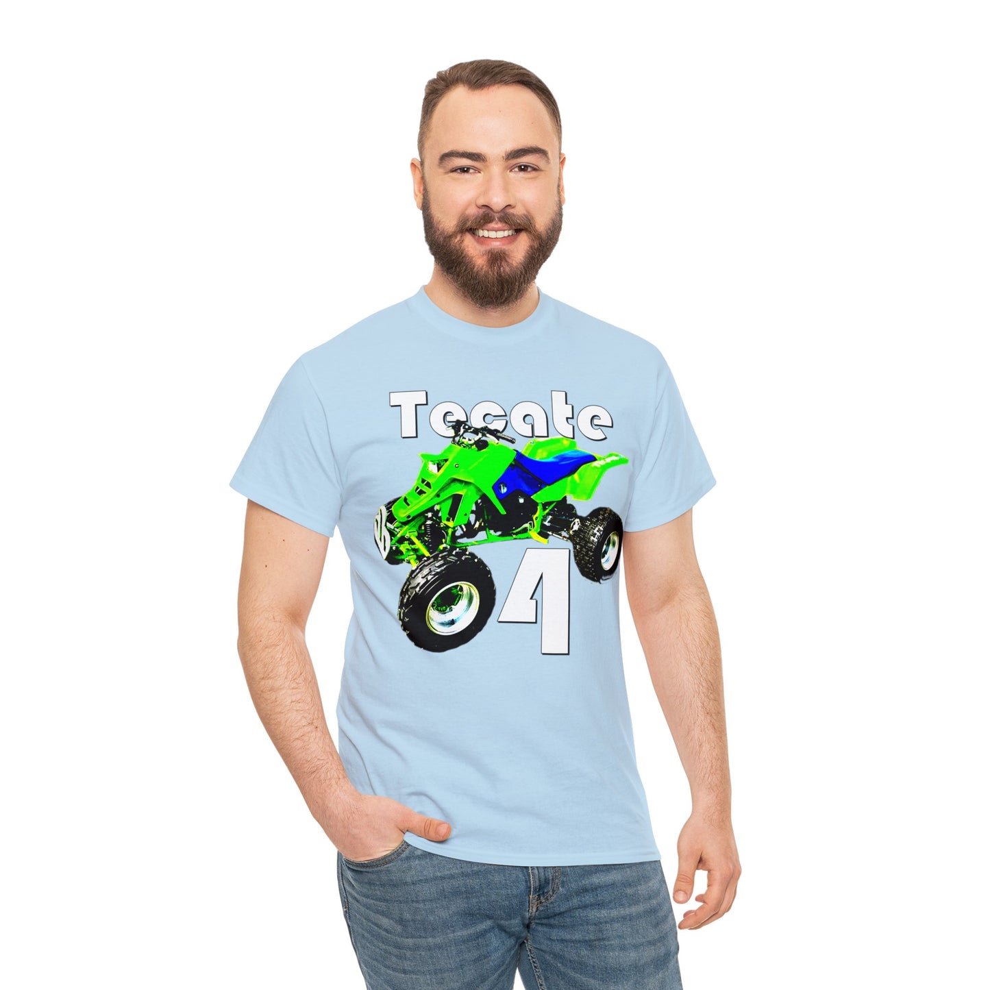 Tecate Vintage Four Wheeler 4 Wheeler ATC ATV Heavy Cotton Tee