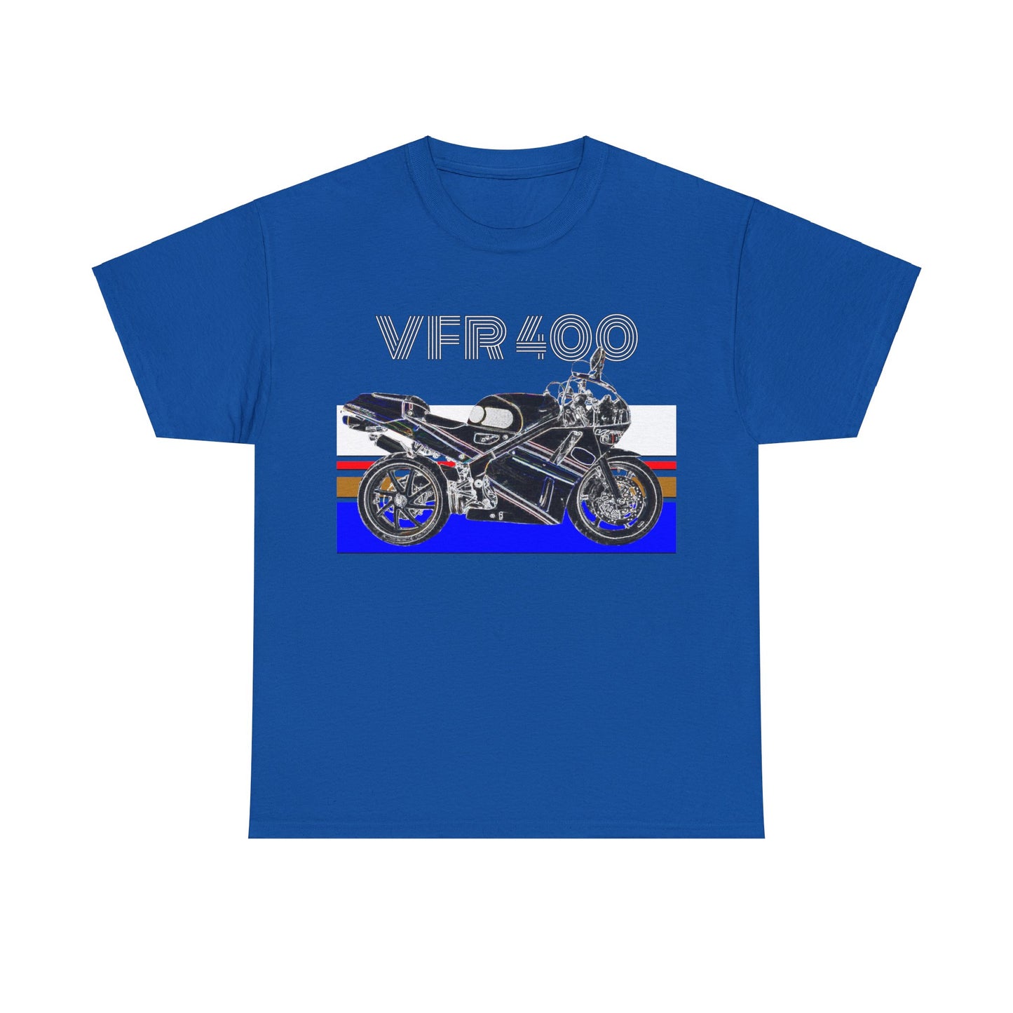 VFR 400 Motorcycle, Street Bike, Street Motorcycle, Sport Bike Heavy Cotton Tee