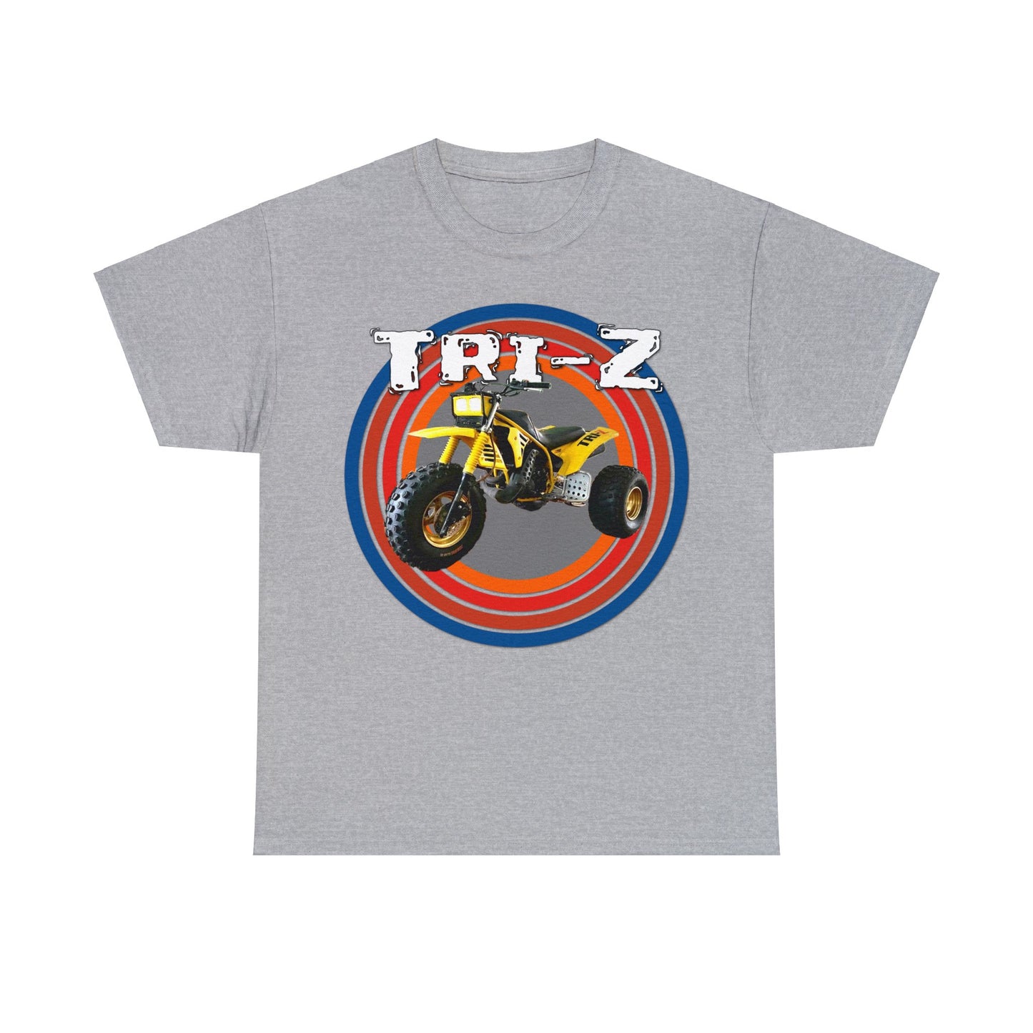 Tri Z Vintage Three Wheeler 3 Wheeler ATC ATV Heavy Cotton Tee