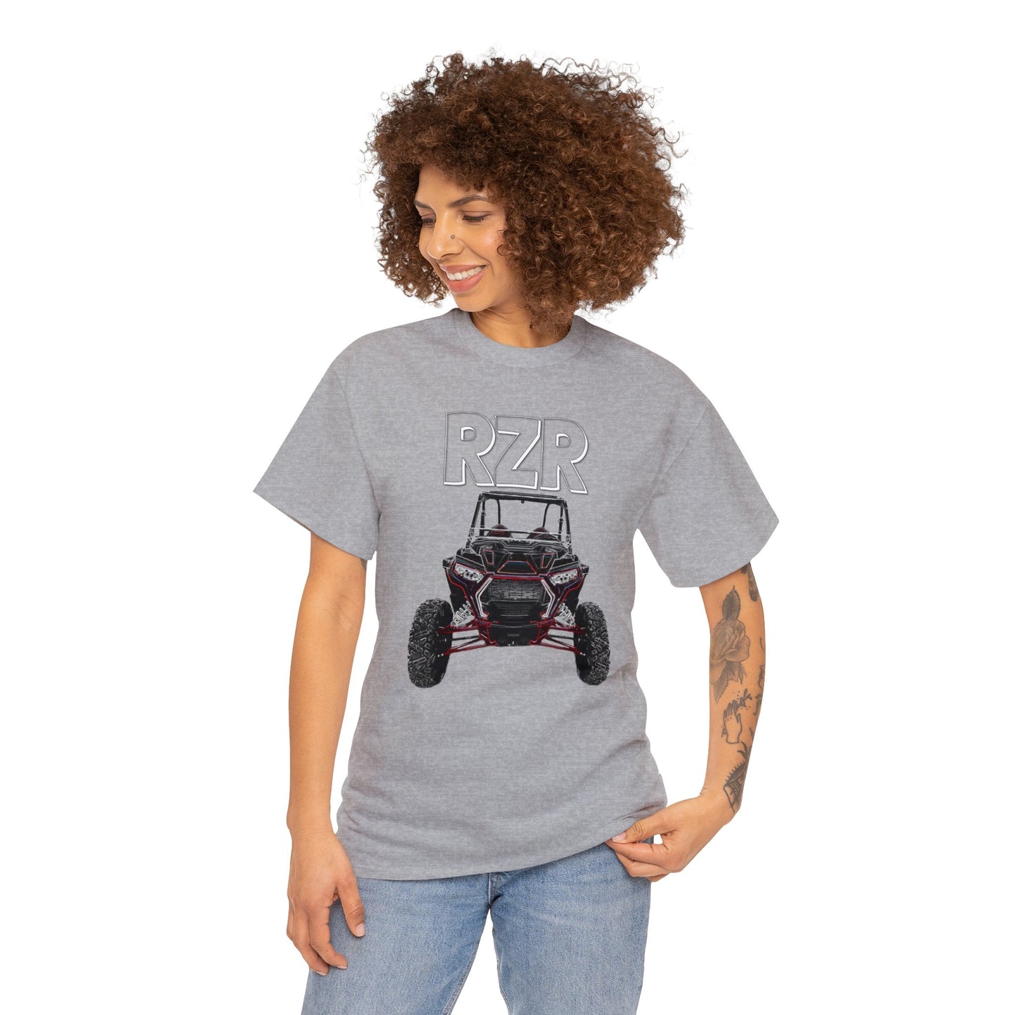 RZR UTV Side By Side 4x4 Off Road ATC Heavy Cotton Tee