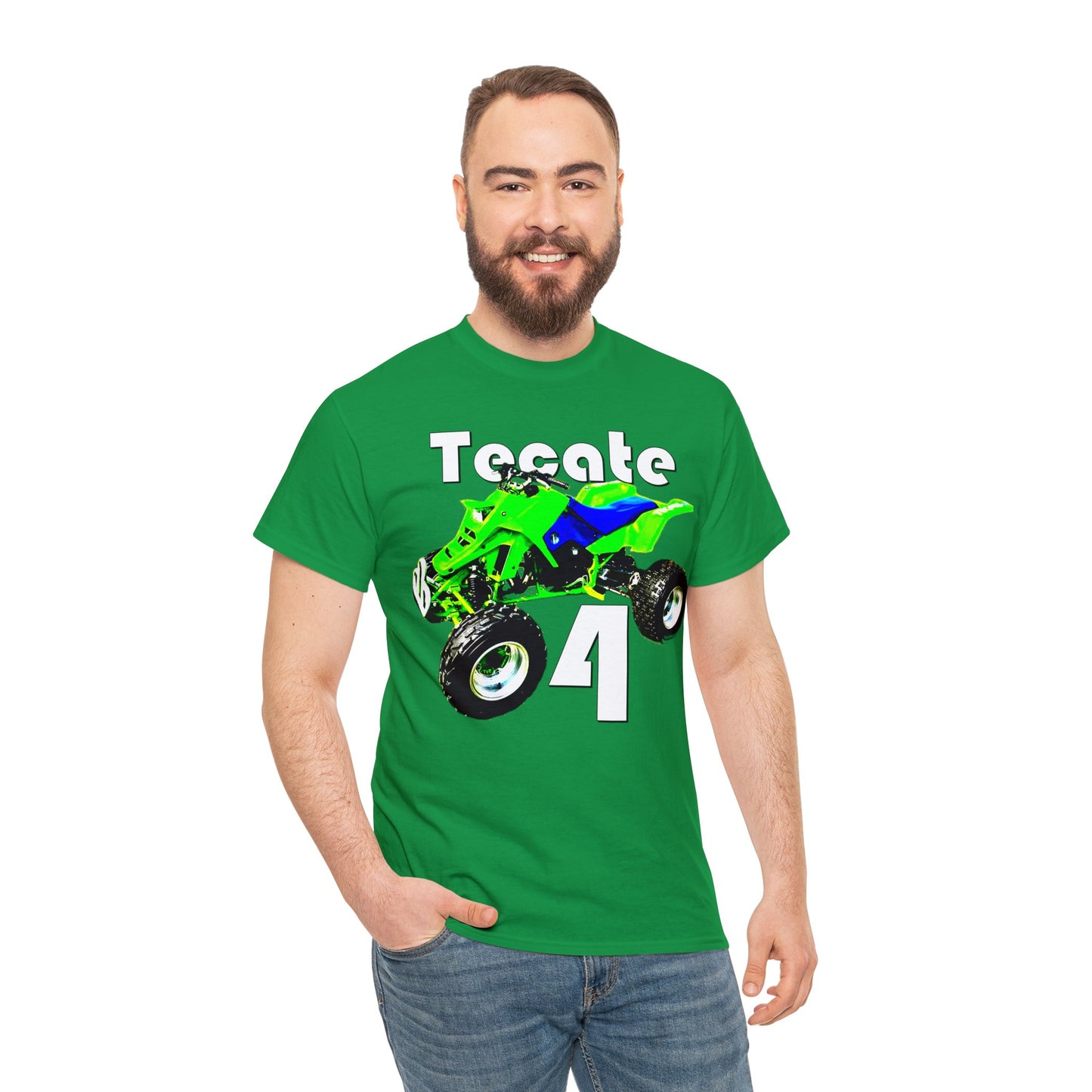 Tecate Vintage Four Wheeler 4 Wheeler ATC ATV Heavy Cotton Tee