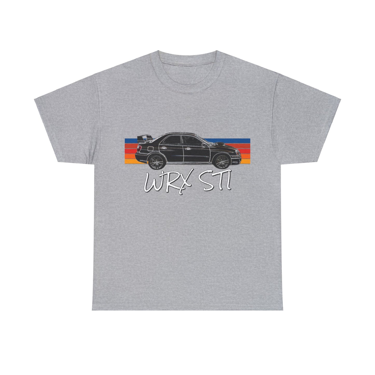 Impreza WRX STI Turbo Charged Subie Sports Car Heavy Cotton Tee