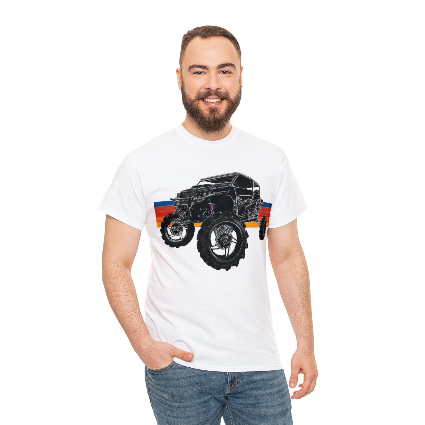 The General, 4x4, Off Road, UTV, Side By Side, ATV, ATC Heavy Cotton Tee