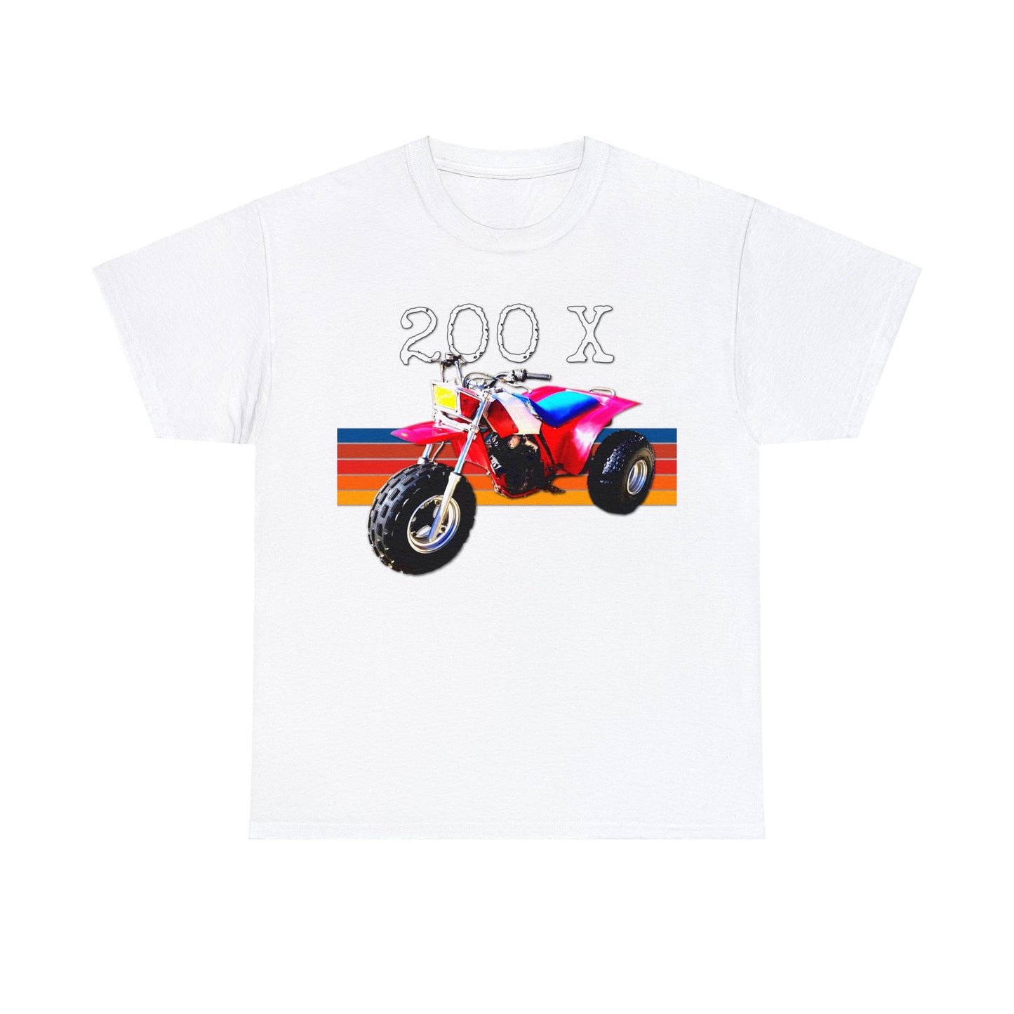 1985 Vintage Retro Three Wheeler ATV ATC 200x Heavy Cotton Tee