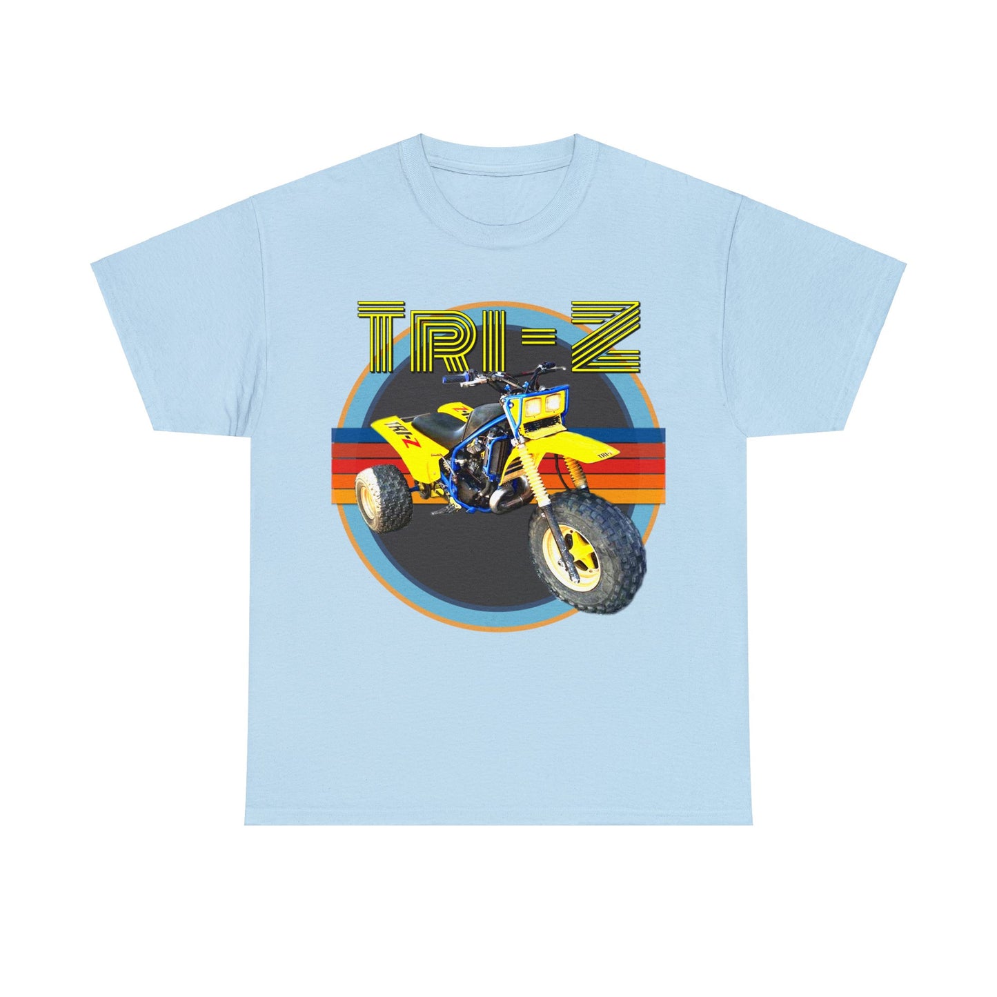 Tri Z Vintage Three Wheeler 3 Wheeler ATC ATV Heavy Cotton Tee