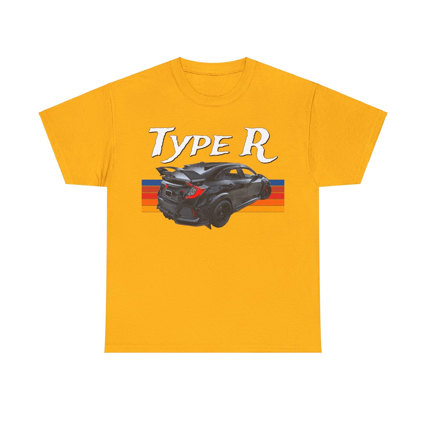 Civic Type R Hot Hatch Turbo Charged Hatchback Sports Car Heavy Cotton Tee