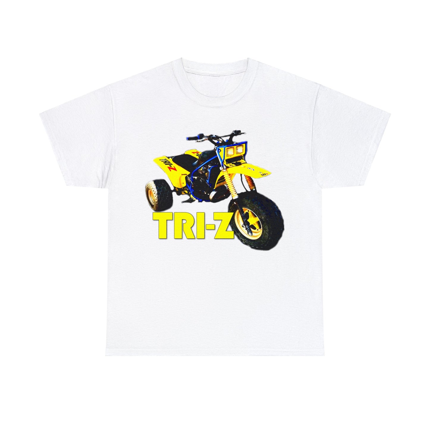 Tri Z Vintage Three Wheeler 3 Wheeler ATC ATV Heavy Cotton Tee