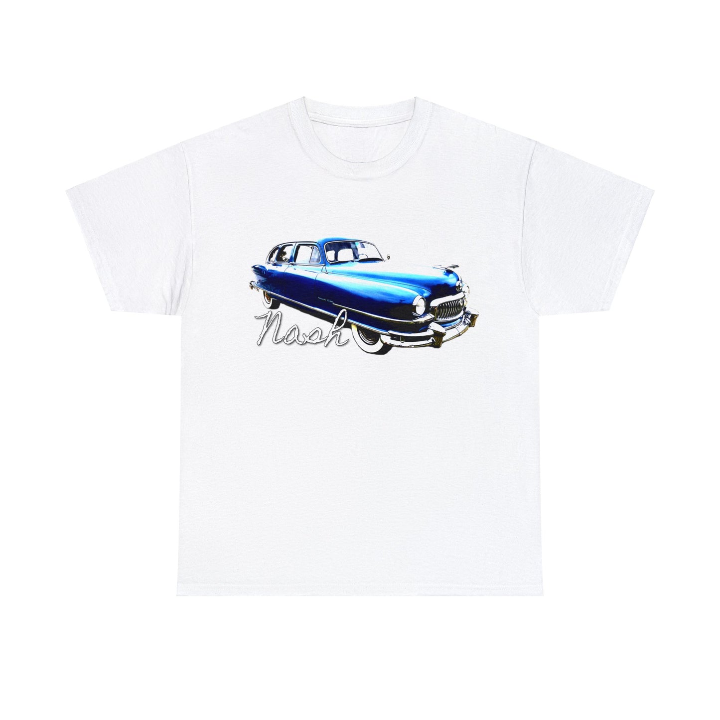 Nash Car, Vintage Car, Retro American Car, Mercury Heavy Cotton Tee