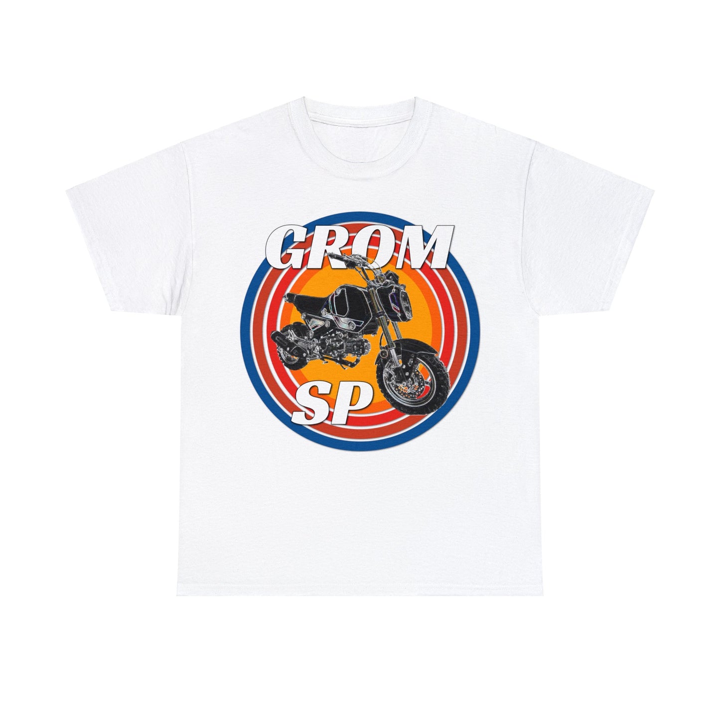 Grom SP Motorcycle Minibike Motocross Motor Bike Heavy Cotton Tee