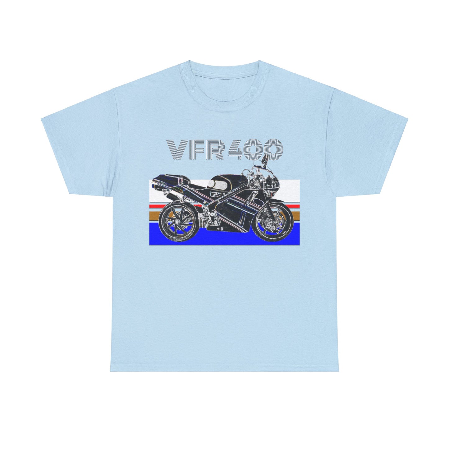 VFR 400 Motorcycle, Street Bike, Street Motorcycle, Sport Bike Heavy Cotton Tee