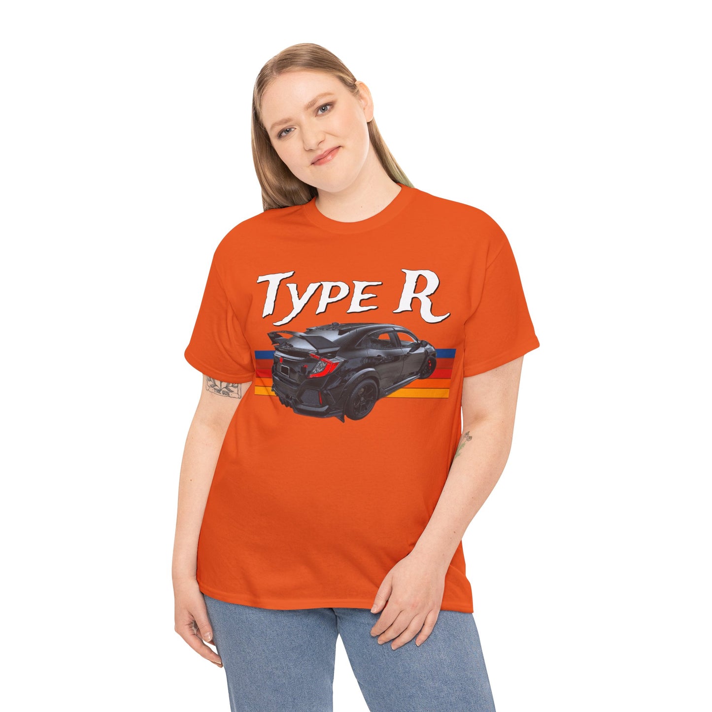 Civic Type R Hot Hatch Turbo Charged Hatchback Sports Car Heavy Cotton Tee