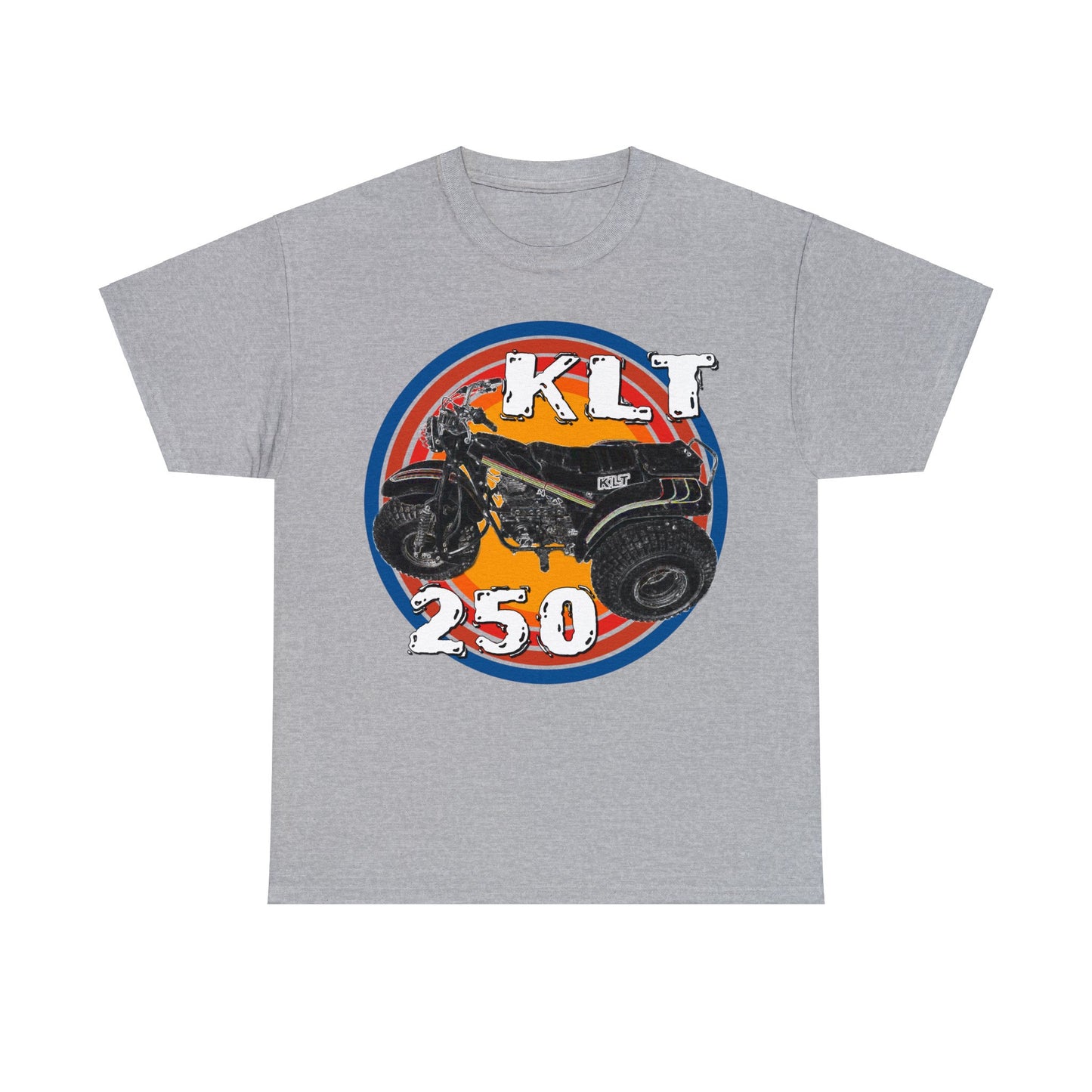 Vintage 1982 KLT 250 A Retro Three Wheeler ATV ATC Heavy Cotton Tee