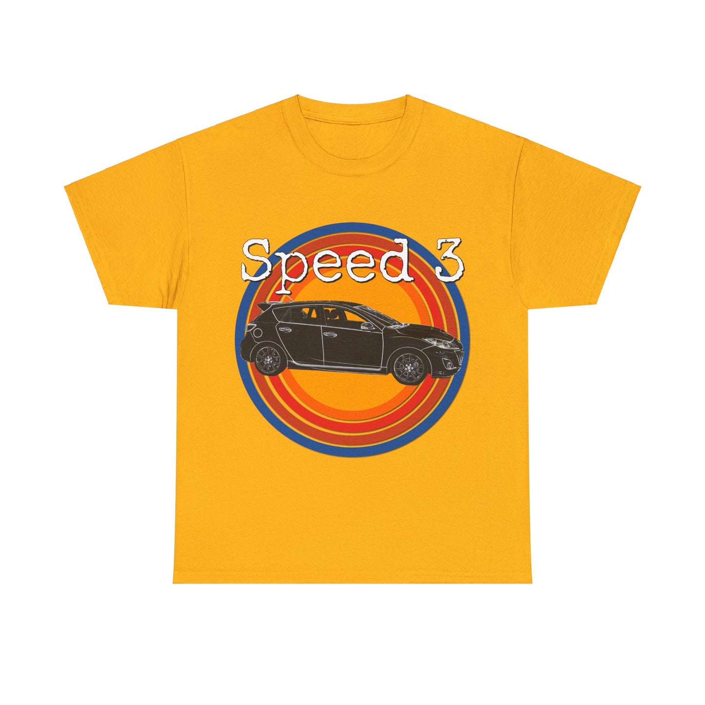 Speed 3 Hot Hatch Turbo Charged Car Subie Heavy Cotton Tee