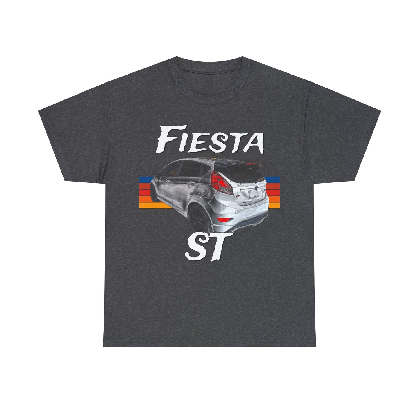 Fiesta ST Hot Hatch Turbo Charged Hatchback Sports Car Heavy Cotton Tee