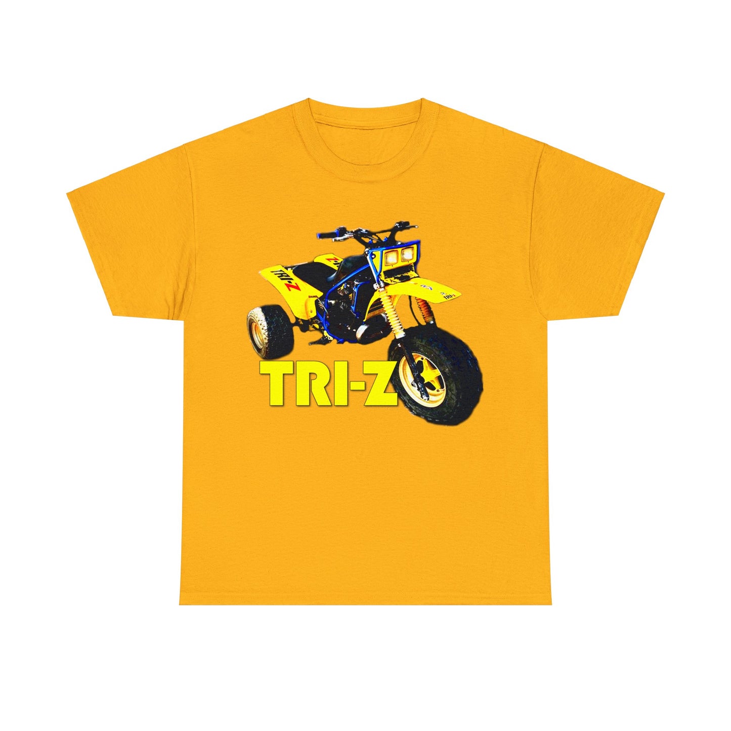 Tri Z Vintage Three Wheeler 3 Wheeler ATC ATV Heavy Cotton Tee