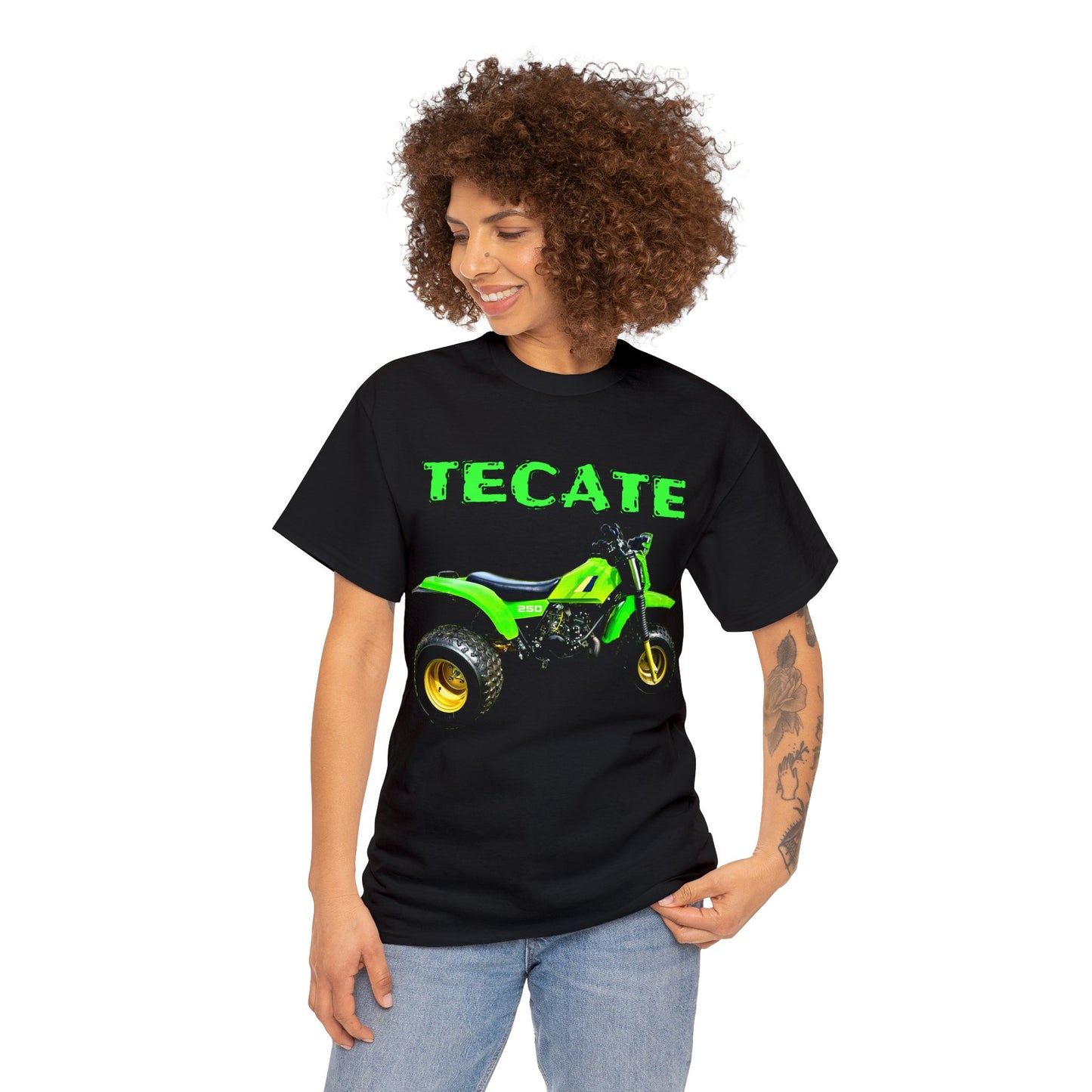 Tecate Vintage Three Wheeler 3 Wheeler ATC ATV Heavy Cotton Tee