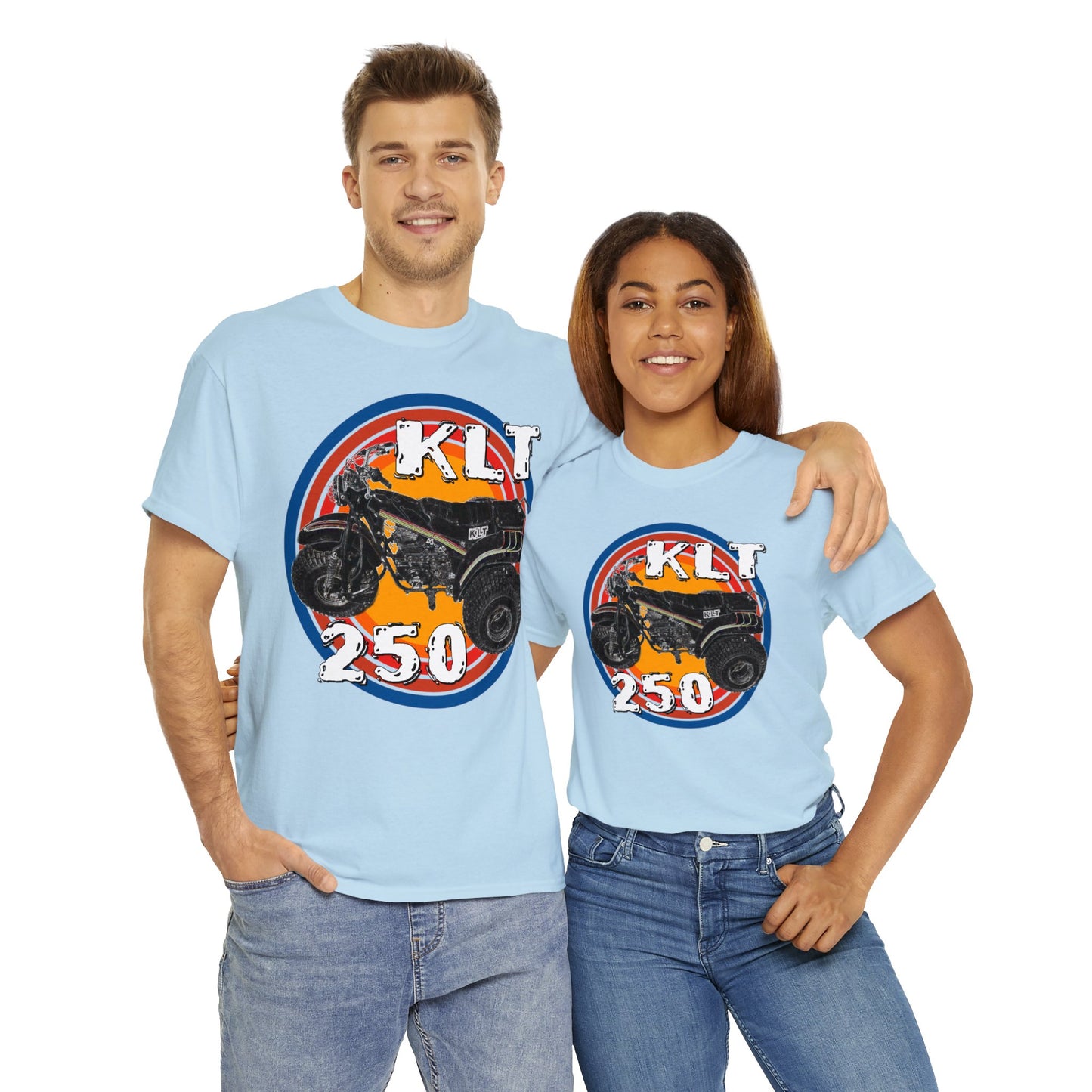 Vintage 1982 KLT 250 A Retro Three Wheeler ATV ATC Heavy Cotton Tee