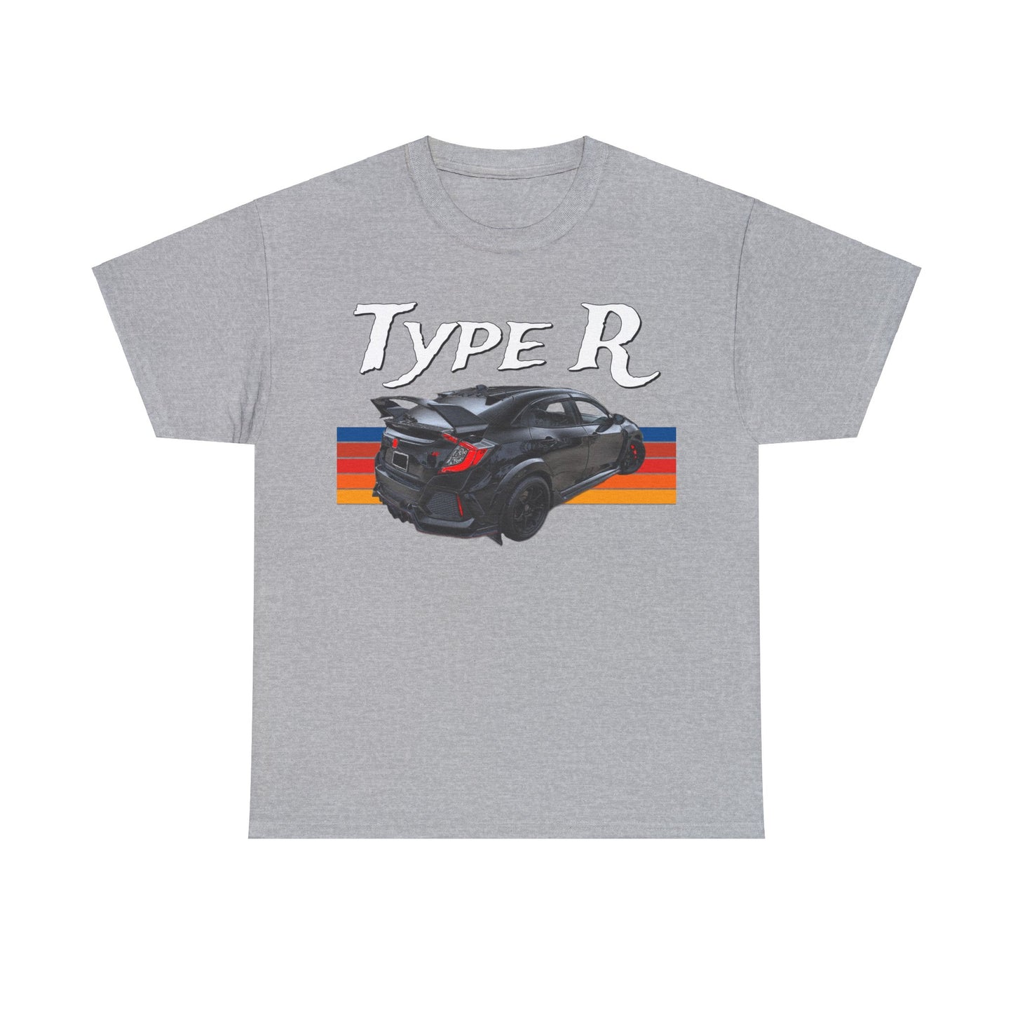 Civic Type R Hot Hatch Turbo Charged Hatchback Sports Car Heavy Cotton Tee