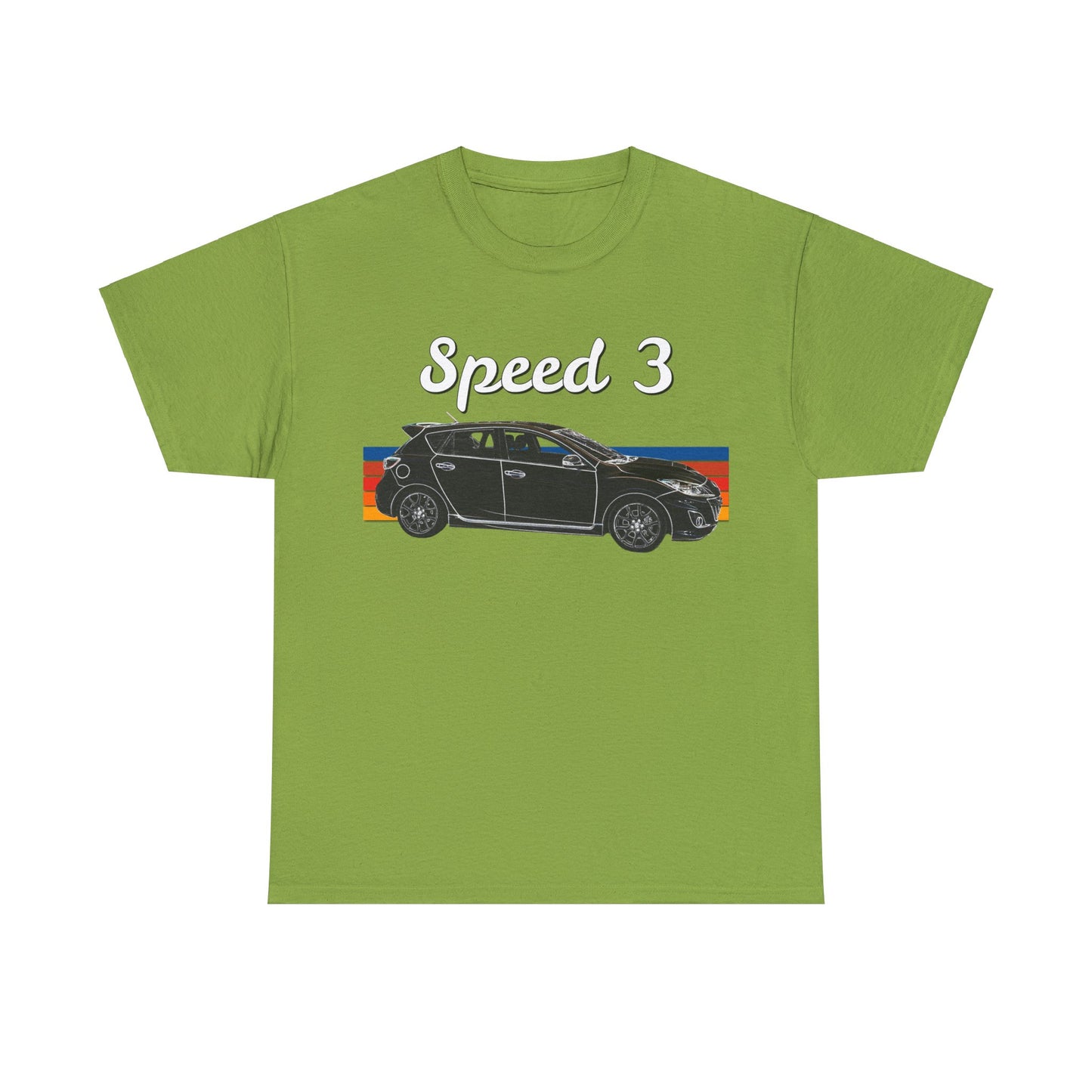 Speed 3 Hot Hatch Turbo Charged Car Subie Heavy Cotton Tee