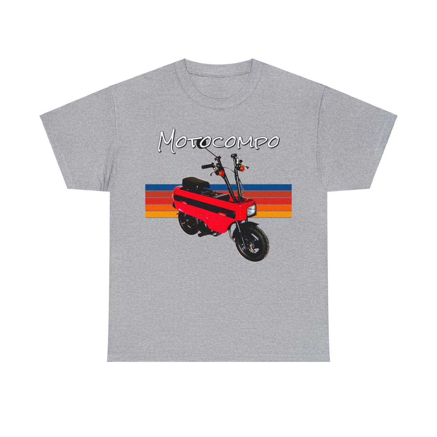 Motocompo Scooter Mini Bike Motorcycle Moped Heavy Cotton Tee