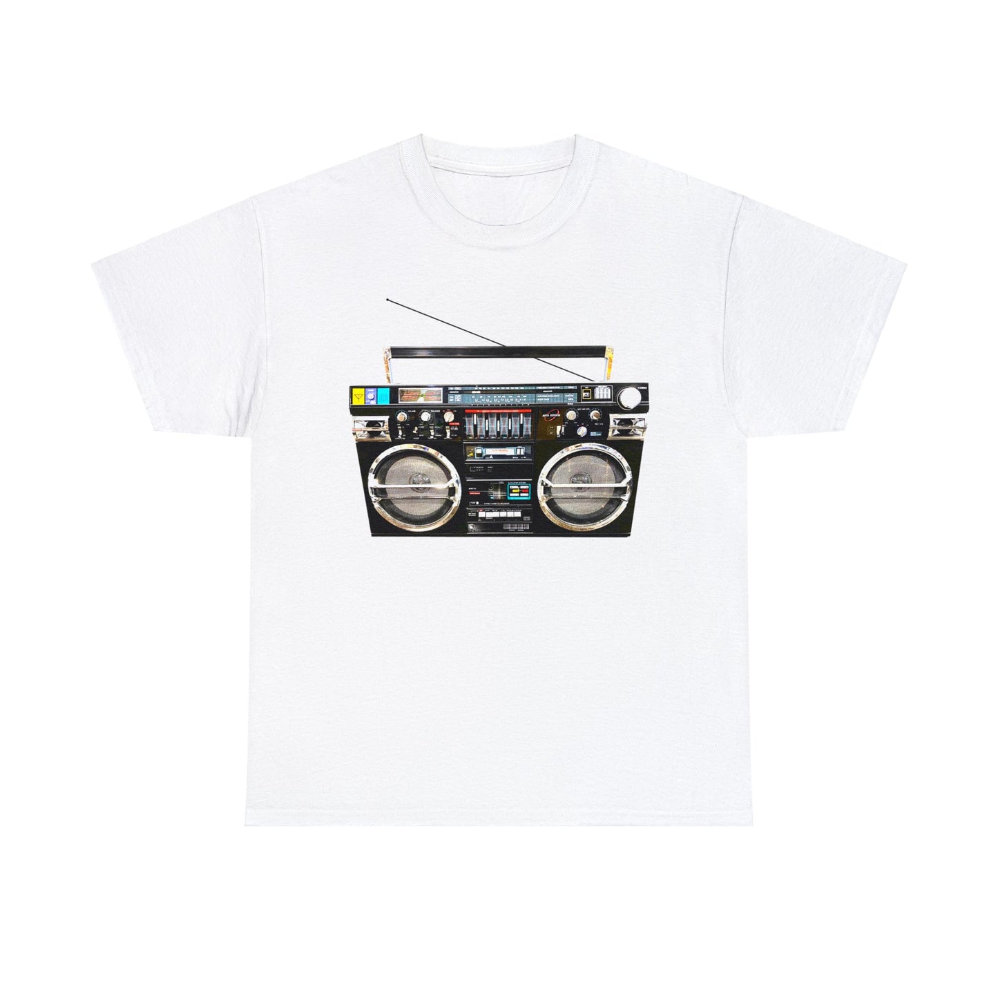 Jambox, Boom Box, Ghetto Blaster, Radio, Tape Player Heavy Cotton Tee