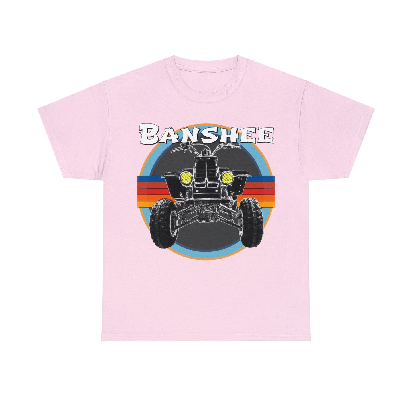 Banshee Quad ATV, Banshee Four Wheeler, Quad Bike Heavy Cotton Tee