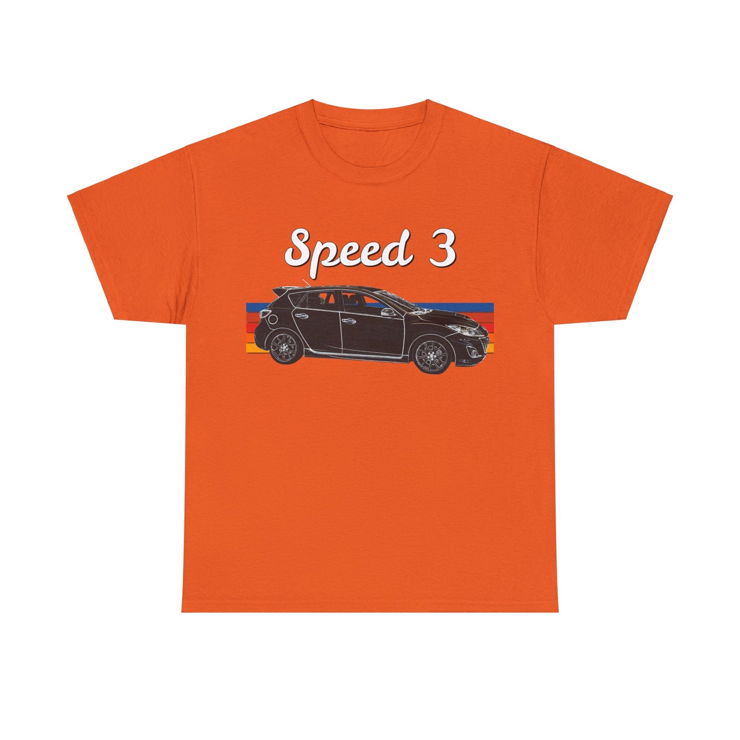 Speed 3 Hot Hatch Turbo Charged Car Subie Heavy Cotton Tee