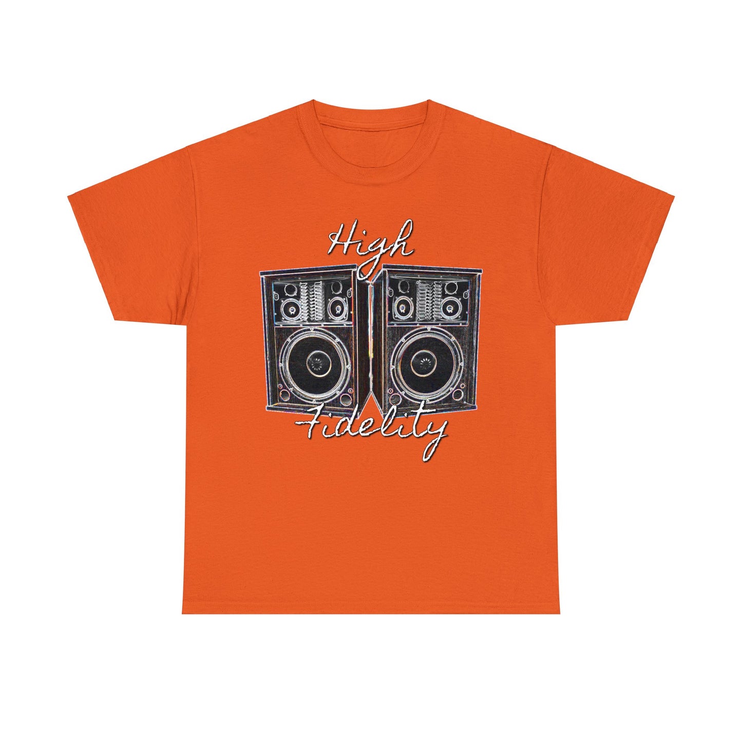 Audiophile, Vintage Stereo Speakers, High Fidelity, Lover of Music, Vintage Heavy Cotton Tee