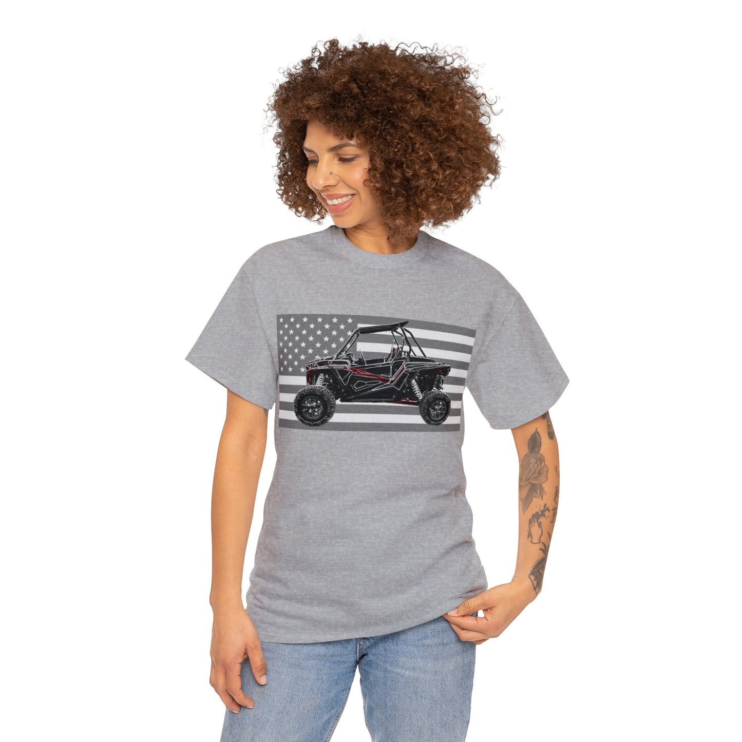 RZR UTV Side By Side 4x4 Off Road ATC Heavy Cotton Tee