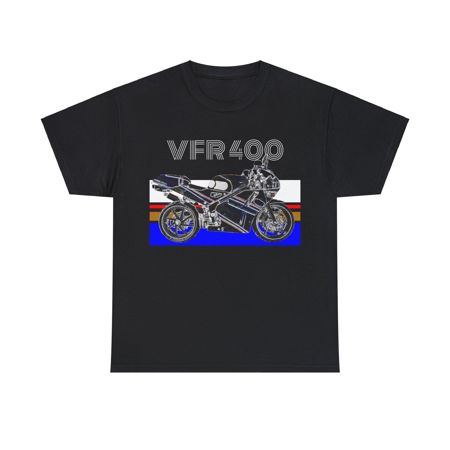 VFR 400 Motorcycle, Street Bike, Street Motorcycle, Sport Bike Heavy Cotton Tee