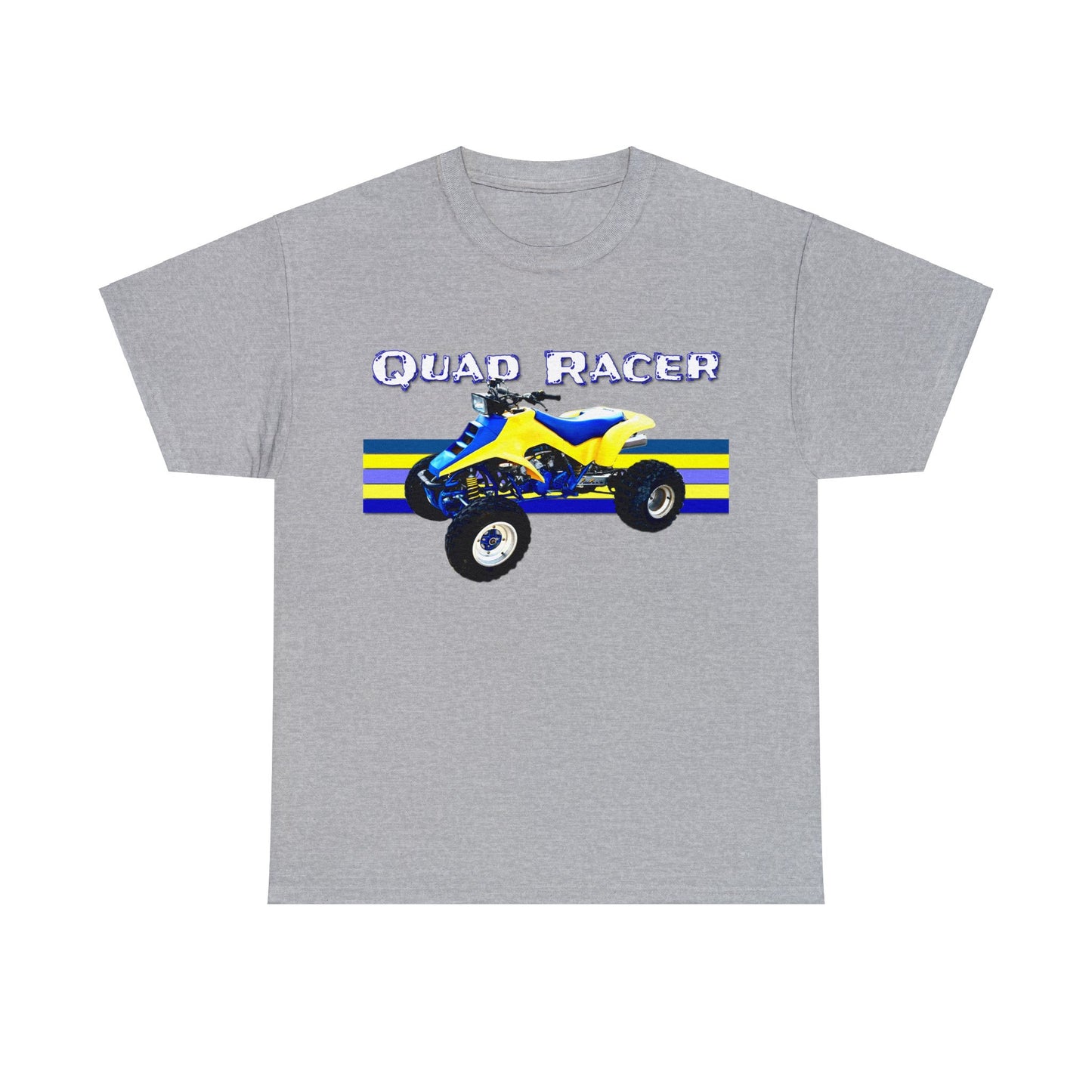 Quad Racer Quad ATV, Banshee Four Wheeler, Quad Bike Heavy Cotton Tee