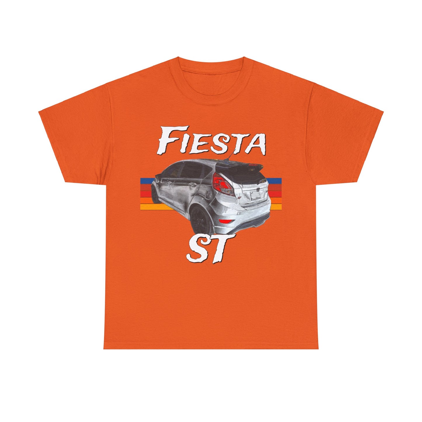 Fiesta ST Hot Hatch Turbo Charged Hatchback Sports Car Heavy Cotton Tee