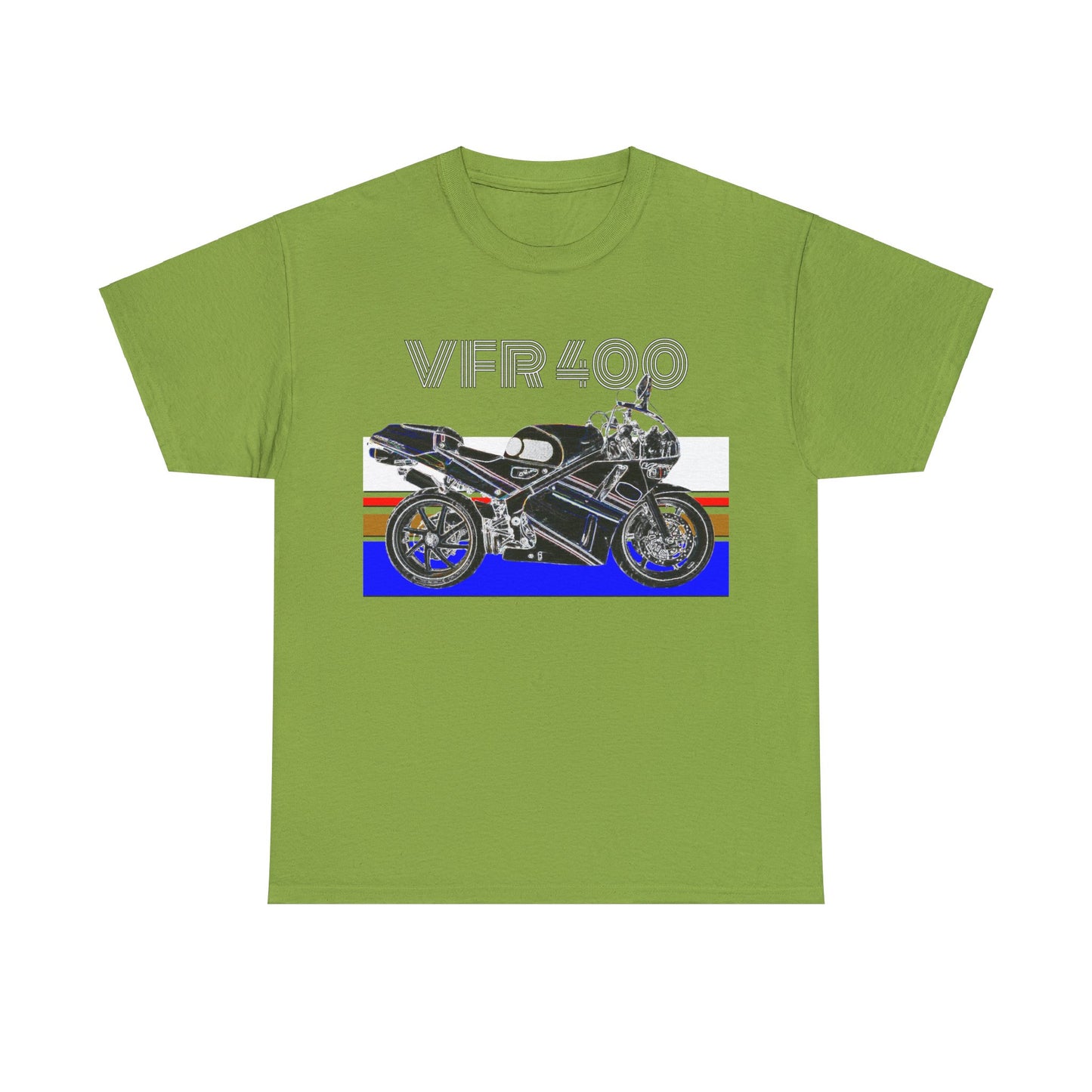 VFR 400 Motorcycle, Street Bike, Street Motorcycle, Sport Bike Heavy Cotton Tee