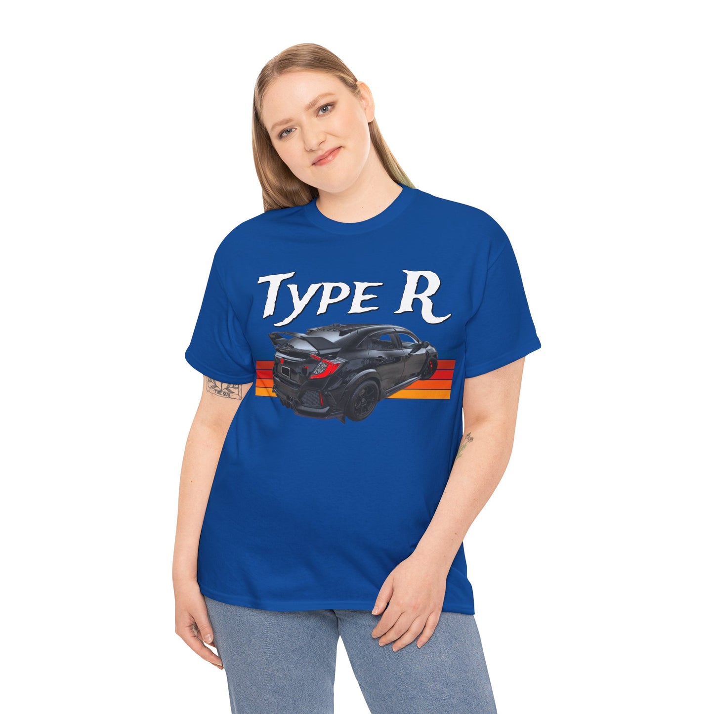 Civic Type R Hot Hatch Turbo Charged Hatchback Sports Car Heavy Cotton Tee