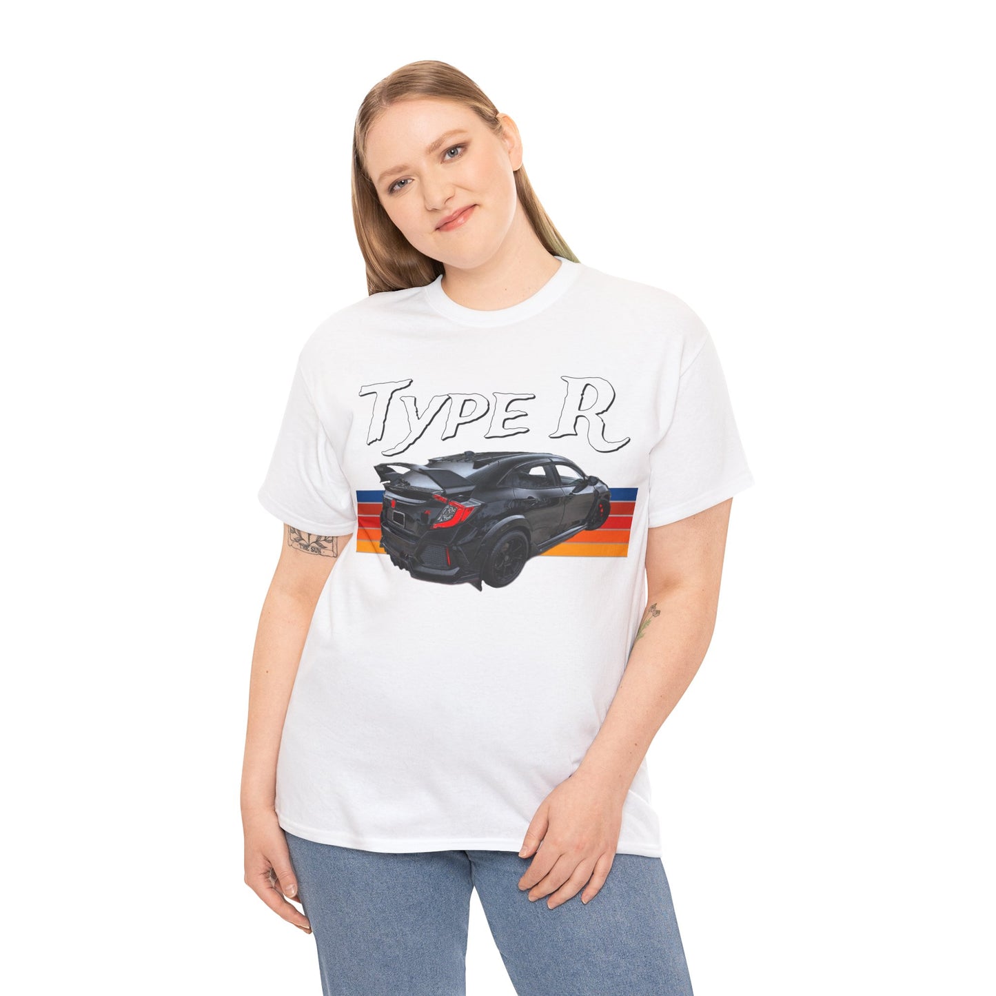 Civic Type R Hot Hatch Turbo Charged Hatchback Sports Car Heavy Cotton Tee