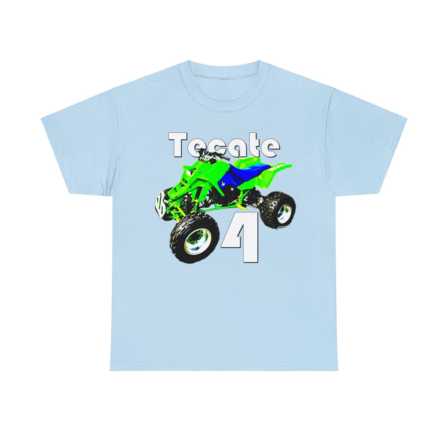 Tecate Vintage Four Wheeler 4 Wheeler ATC ATV Heavy Cotton Tee